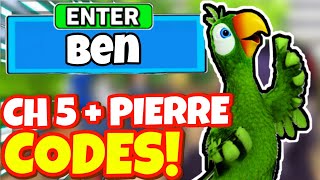 All New Ch 5 Pierre Update Op Codes In Roblox Ben Codes 2022