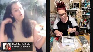 SHABBY CHIC SPRING DIY CRAFTING LIVE