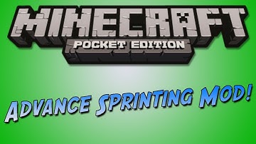 Minecraft PE Advanced Sprinting Mod [iOS]