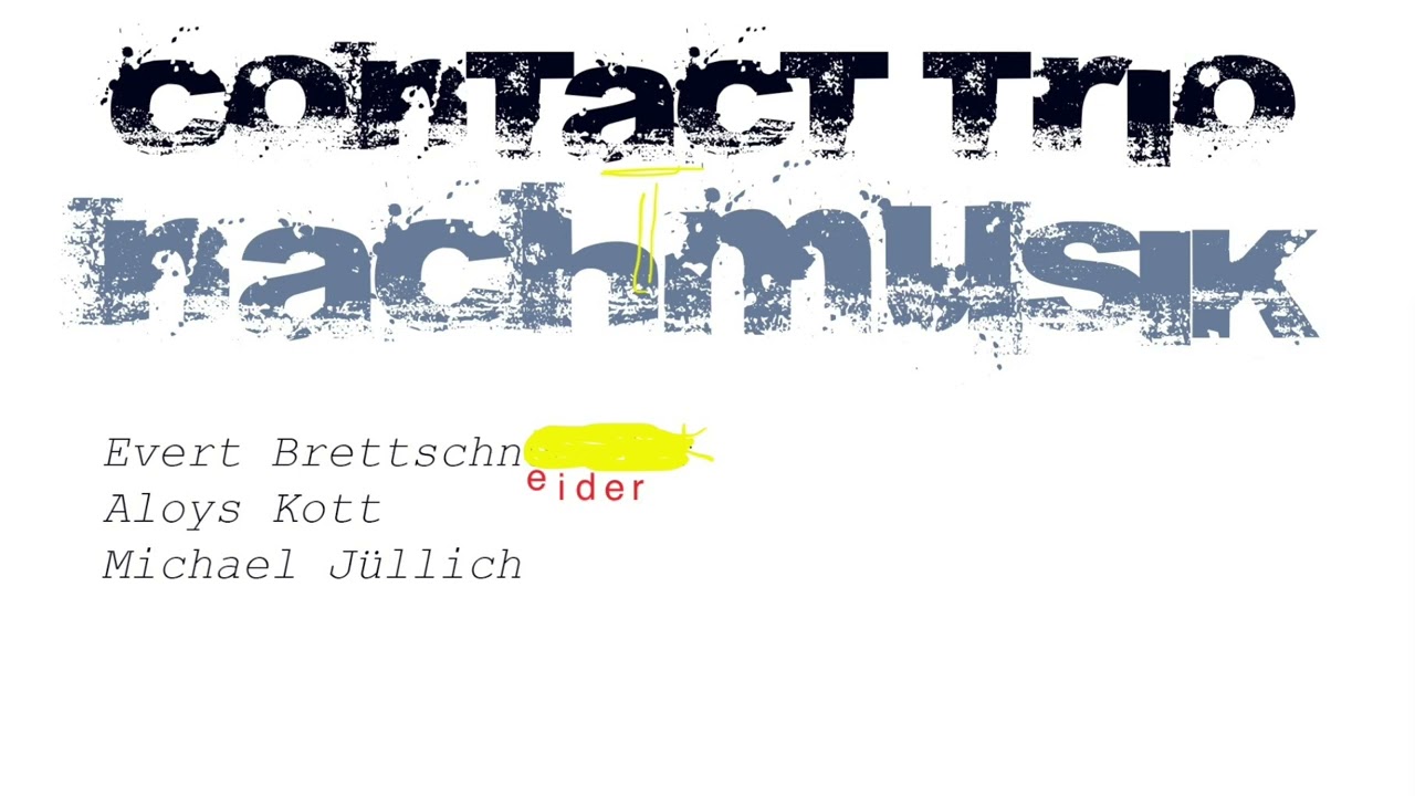 CONTACT TRIO - NACHTMUSIK (1978)
