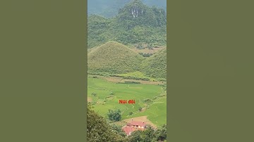 view núi đôi Quản Bạ - Hà Giang