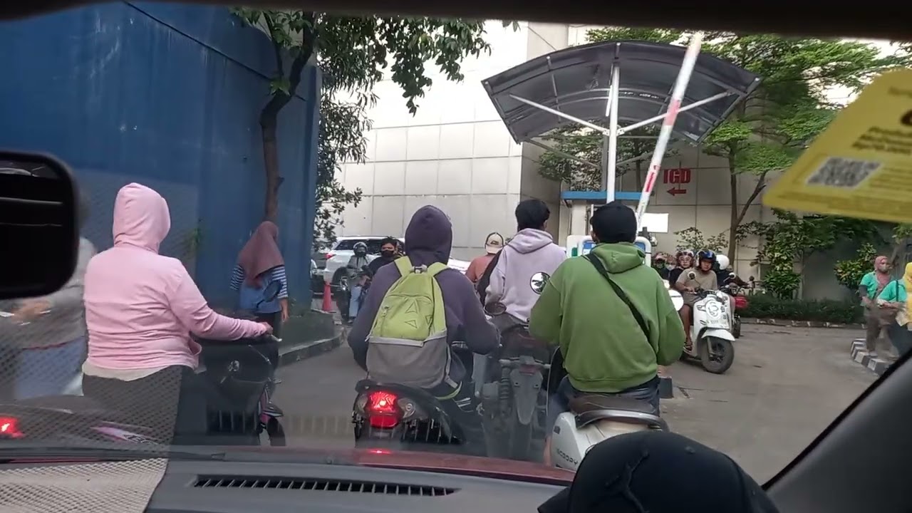 Dashcam setelah santap mie bale pulang 