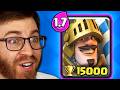 I hit 15,000 Trophies with 1.7 Prince Cycle in Clash Royale!