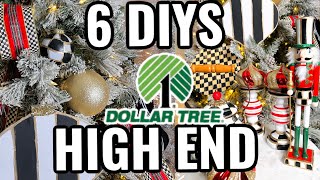 ❤️🎄🏁NEW! 6 DIY Dollar Tree HIGH END Mackenzie-Childs CHRISTMAS  DECOR CRAFT ❤️🏁Olivias Romantic Home