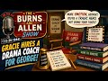 The Burns and Allen Show 12-26-1944 | Gracie Hires a Drama Coach for George