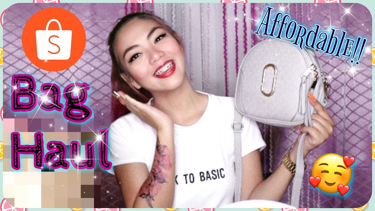 SHOPEE BAG HAUL 2019 👜 all under 300 🥳