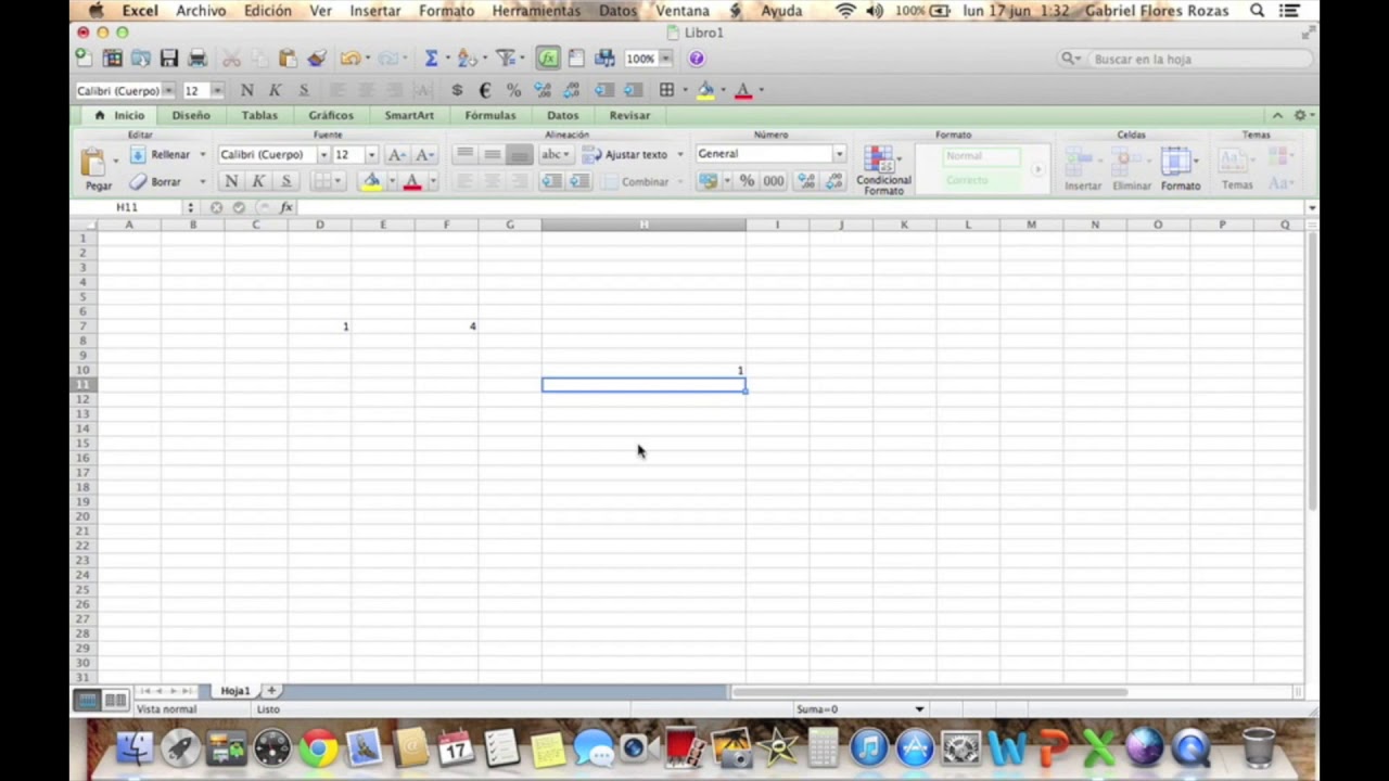 Excel Básico Hojas De Cálculo Youtube