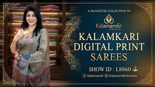 Kalamkari Digital Print Sarees - Flat Price | WhatsApp Number 9852 9852 99 | Kalamandir Sarees LIVE screenshot 3