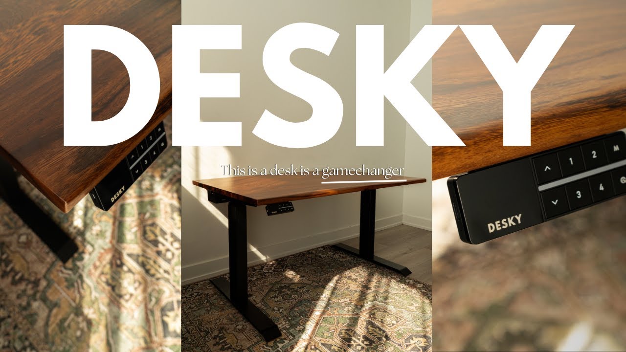 The BEST Sit-Stand Desk Ever! | Desky Desk Review