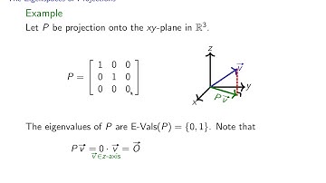 Eigenvalues and Eigenvectors: Part 3/4 "Eigenspaces"