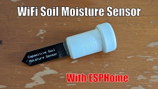 Wifi Soil Moisture Sensor with ESPHome