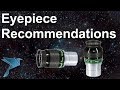 Eyepiece recommendations