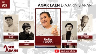 ADEK ABANG - UCITA POHAN - PENYIAR BERKARAKTER FASHION BEAUTY