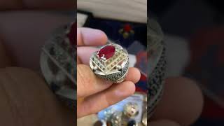 Celebrity Natural 5 carats of Ruby Ring. Wealth