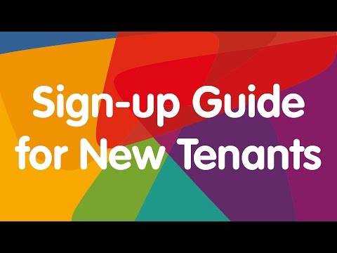 Cross Keys Homes sign up guide for new tenants