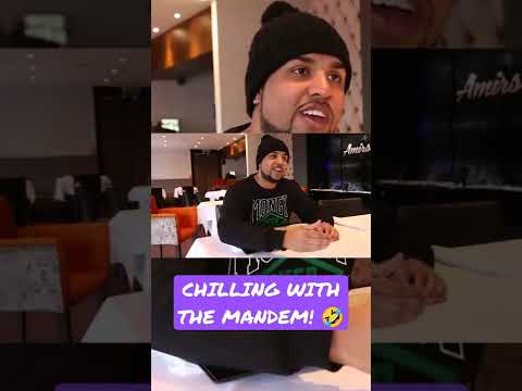Chilling with the mandem!!