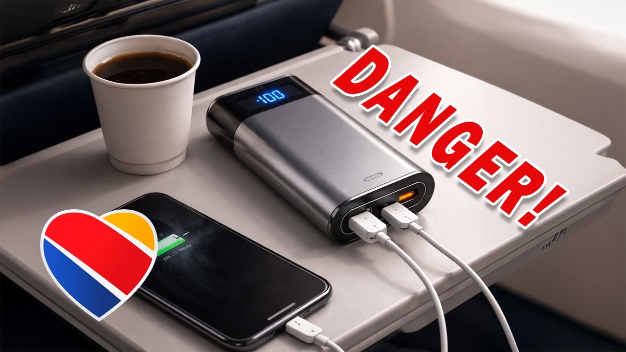 Power Bank Explodes on Plane: New Rules Won't Fix This