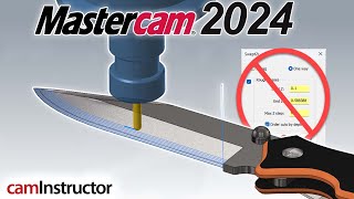 Old Toolpath, New Features - Swept2D Improvements for Mastercam 2024 by CamInstructor 7,872 views 8 months ago 5 minutes, 47 seconds