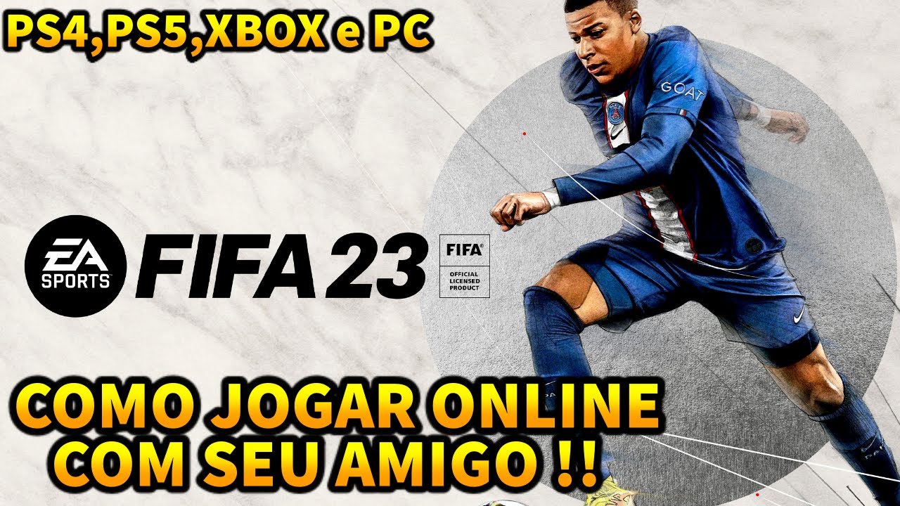 FIFA 23 - Como jogar online com amigo! 