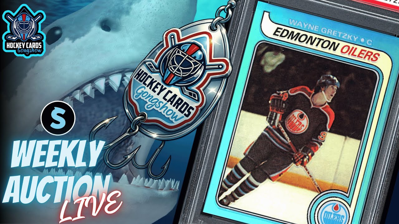 Gretzky Blast From The Past Refractor & More! | Slab Sharks Weekly Auction LIVE