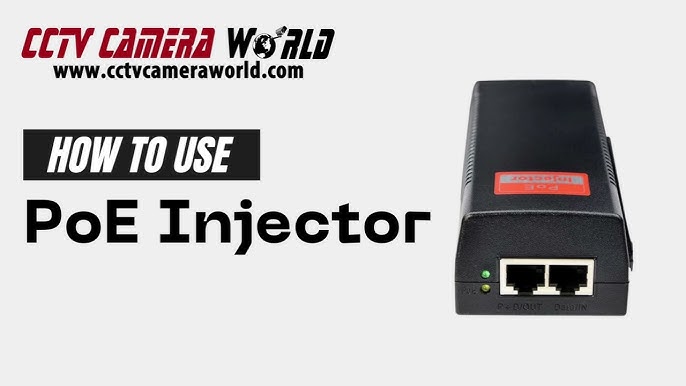 INJ-POE-SPLIT - Injecteur et Splitter PoE passif, Nécessite…