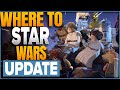 How to start new star wars update in lego fortnite