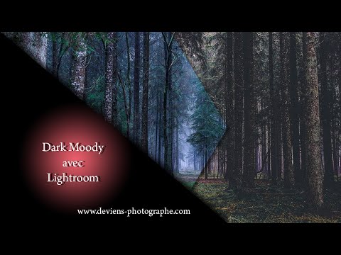 Lightroom - créez un effet dark moody - S05E02