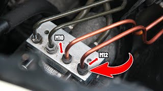 Замена тормозных трубок BMW X5 E53 Brake Pipes Replacement DIY