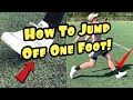 ONE FOOT Jump Technique Tutorial!