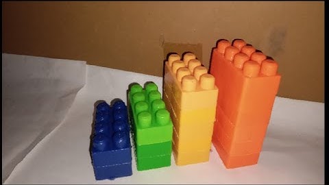 RELAXATION satisfaction building blocks | colourful building blocks #buildingblocks#satisfyingvideo