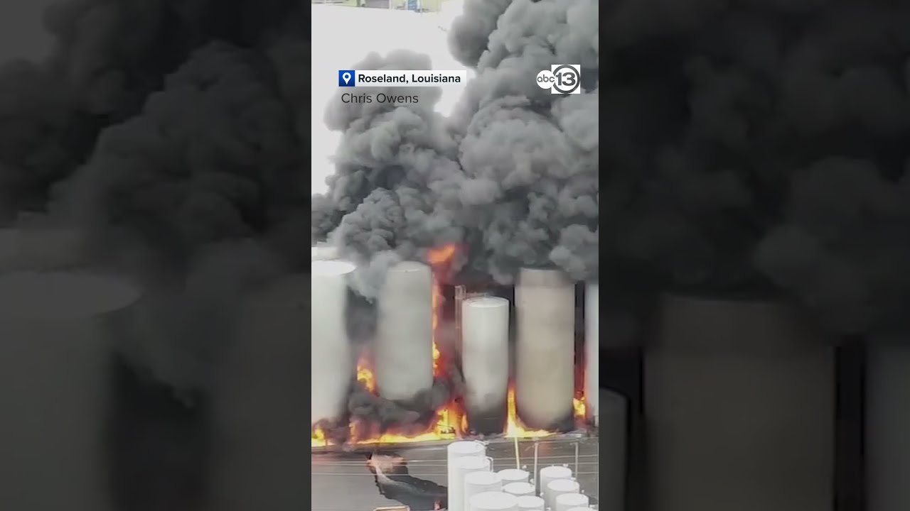 Mandatory Evacuation Issued Following Explosion At Louisiana Business