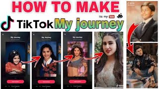 My Journey || How to make my journey video on TikTok|| Tiktok trending video||Tiktok tutorial||Trend screenshot 5