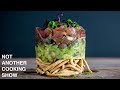 how to make a HAWAIIAN TUNA POKE TOWER