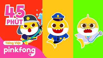 Tuyển tập Cá Mập Con biến hình 🦈 | Baby Shark Pinkfong - Nhạc thiếu nhi