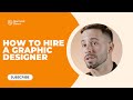 Start a clothing brand  how to hire a graphic designer