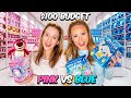 PINK VS BLUE $100 MINISO SHOPPING CHALLENGE 🩷🩵 #shopping #challenge #trend #japanese #surprise  