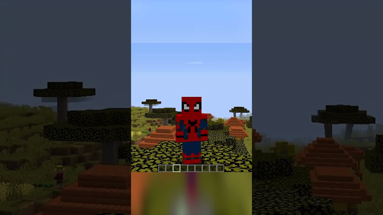 NEIGHBOURHOOD SPIDERMAN IN MINECRAFT #shorts  #minecraft