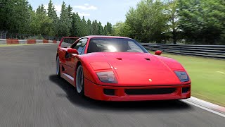 Ferrari F40 Remake en Nürburgring | Assetto Corsa