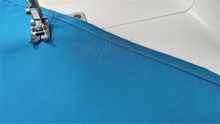 TRUCO 🤩 para coser recto y al filo en dobladillos