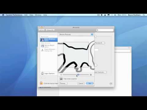 LSS003 - Changing the Account picture on OS X