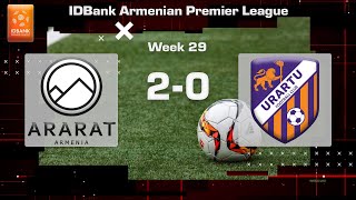 Ararat-Armenia - Urartu 2։0, IDBank Armenian Premier League 2023/24, Week 29