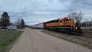 Just Seeing A State Trooper Makes People Stop For This Train!! #trains #trainvideo #trainhorn