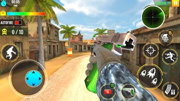 US Commando FPS Shooting Game - Android Gameplay #3