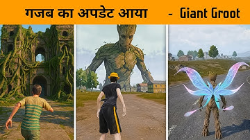 BGMI 4.2 Update Is INSANE – Giant Groot First Look - BGMI New Update - Blac Legit