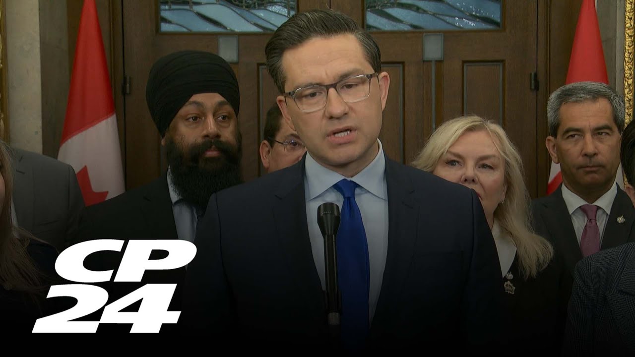 Pierre Poilievre threatens to block federal budget