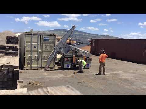 Sideloader Container Move