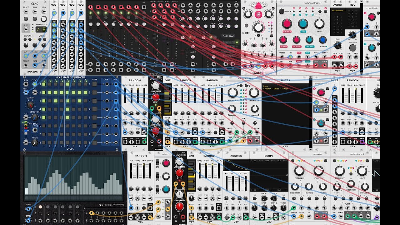 VCV Rack 2 East Coast Synth Jam YouTube