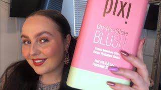 Pixi beauty on the glow blush application and review | pixi beauty blush review | pixi review screenshot 3