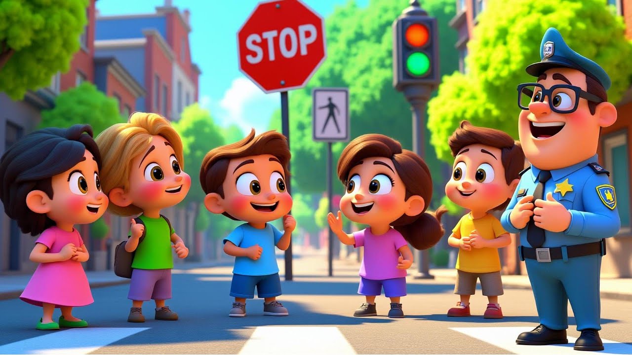 LAGU ANAK INDONESIA - MENGENAL RAMBU-RAMBU LALU LINTAS