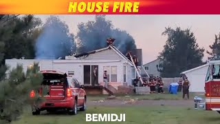 BREAKING NEWS: Thursday Night House Fire In Bemidji
